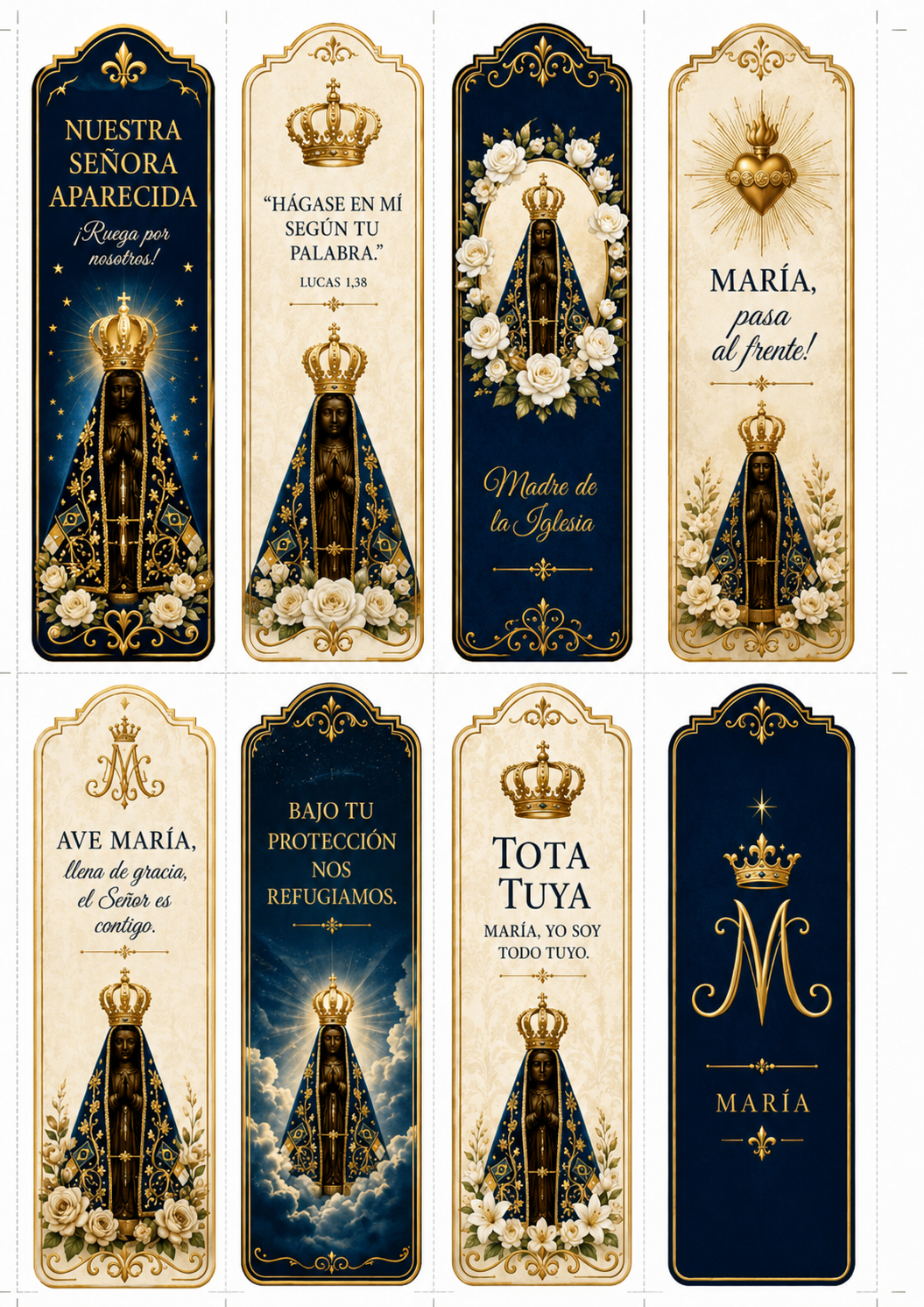 Muestra de separadores católicos 1