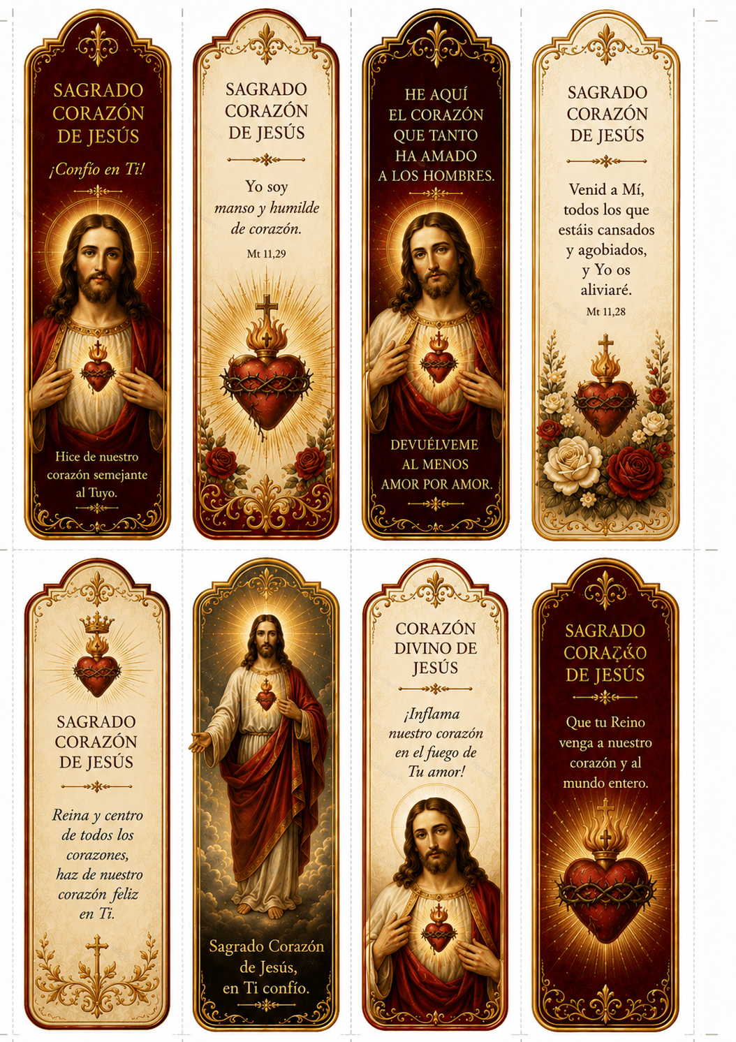Muestra de separadores católicos 2